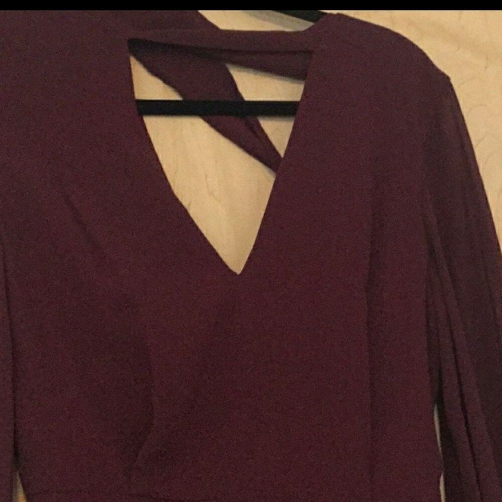 C/Meo Autonomy Long Sleeve full Length Dress - Picture 2 of 7